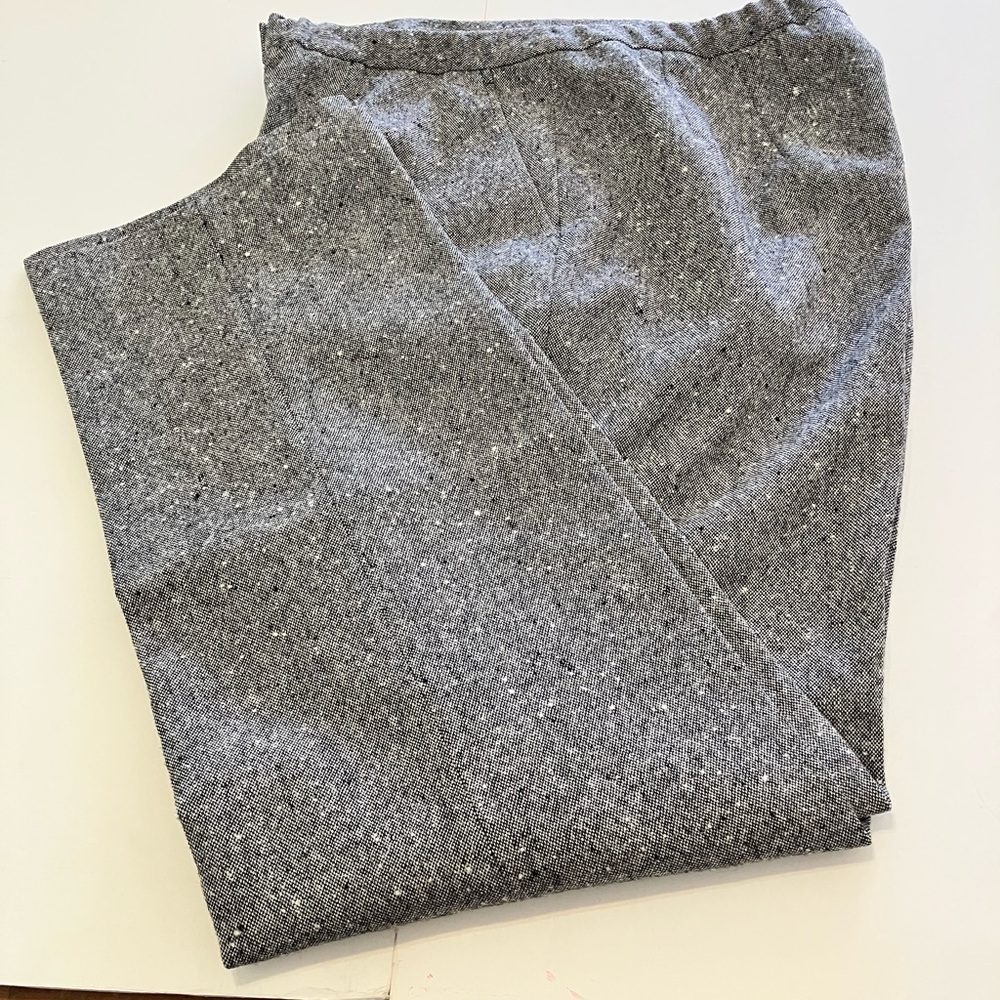 Pendleton Gray Speckled Wide Leg Pants